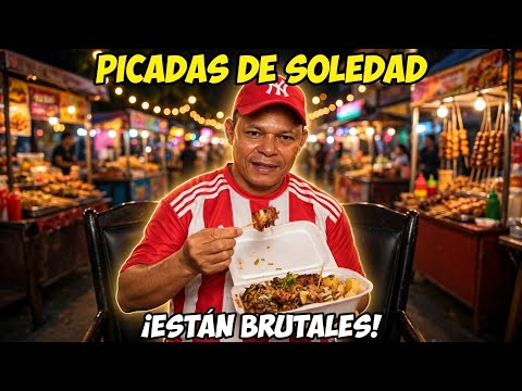 PROBE las picadas callejeras más deliciosas de soledad Atlántico #picadascallejeras #bailequillero