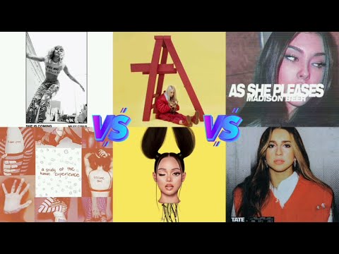 She Is Coming vs A Study of vs Don't Smile At Me vs Dolls vs As She Pleases vs Too Young To Be Sad