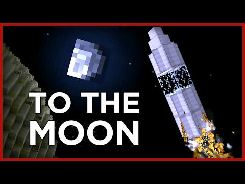 New dimension: GO TO THE MOON in Minecraft! (no mods!)