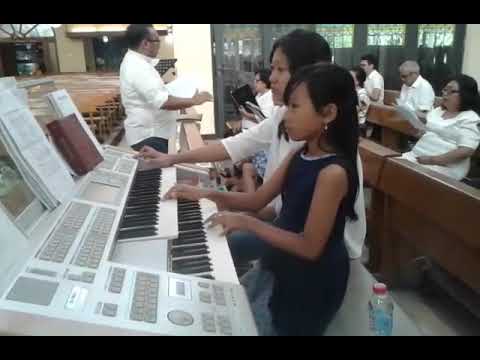 Siapa Yang Berpegang. PS 650. Berlatih dgn koor Paroki Santo Matias Cinere.