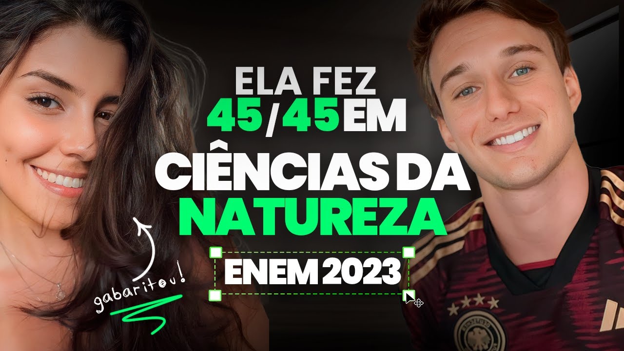 Como GABARITAR Ciências da Natureza no ENEM 2024 | Entrevista com Vitória Oliveira (45/45 Acertos)