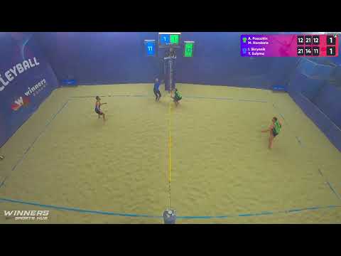 11:40 A. Pasazhin / M. Horobets - I. Skrynnik / Y. Sulyma 16.02.2023 | Winners Beach Volleyball