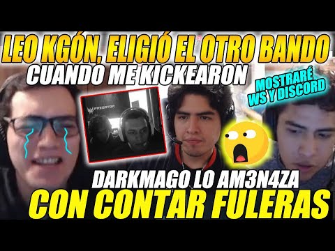 😲GOTTO LE DICE A LEO KAGON😲PREFIRIÓ IRSE CON EL OTRO BANDO CUANDO ME KICKEARON
