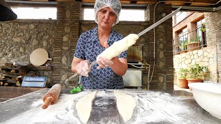 Medieval GEORGIAN FOOD in Signagi!! Khachapuri Kebab & Medieval City Tour | Georgia