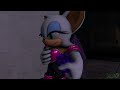 SFM Rouge The Bat Farting While Hiding From The Police