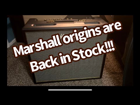 Marshall origin 50c unboxing and review. The perfect tube amp pedal platform!👍