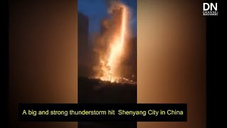 Massive fireball breaks out above Chinese 2