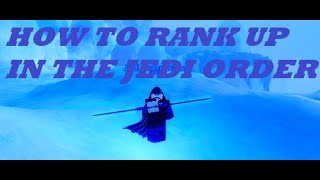 How To Join The Jedi Order - roblox jedi order discord