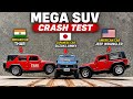 Centy Toys Car Crash Compilation Car Crashing Videos Thar Vs Gypsy Vs Jeep Test