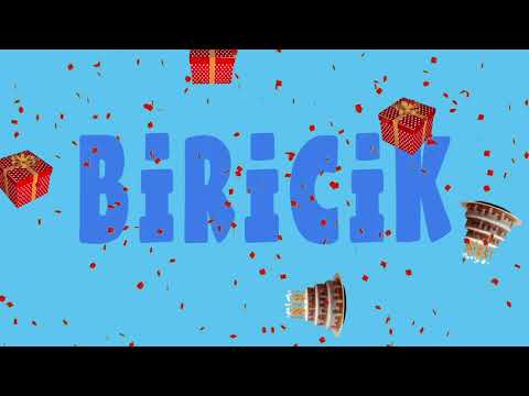 İyi ki doğdun BİRİCİK - İsme Özel Ankara Havası Doğum Günü Şarkısı (FULL VERSİYON) (REKLAMSIZ)