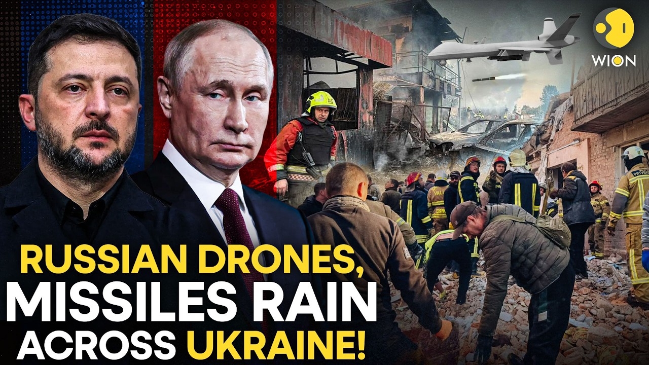 Russia-Ukraine War: Russia UNLEASHES Missile-Drone STORM As Ukraine Strikes Back | WION Originals