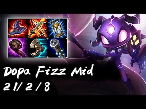 Dopa Fizz Mid vs Aurelion Sol | Dopa From Bronze to Challenger : Silver Division Replays