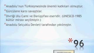 Türk - İslam Devletleri ( Tam Bilgi ) - KPSS 2014