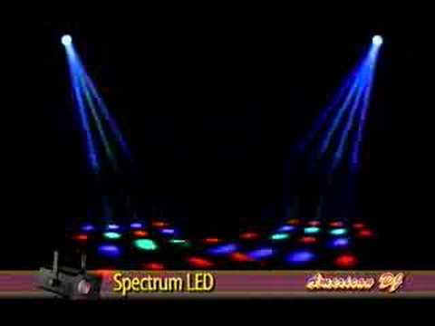 American DJ SPECTRUM-LED Moonflower Effect Light Black image 6