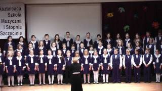 Chór Belcanto OSM Szczecin śpiewa &quot;Agnus Dei&quot; Marka Jasińskiego