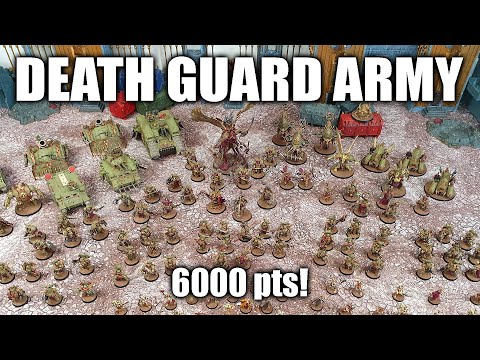 Aidan's Death Guard Army Showcase 2019
