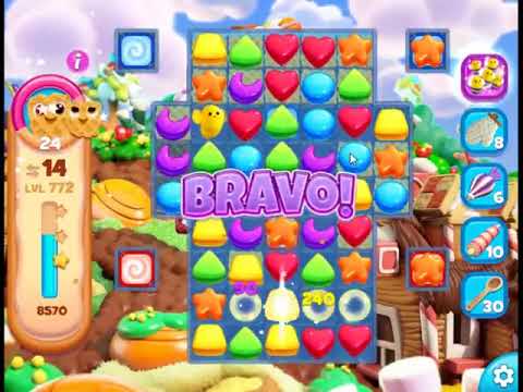 Cookie Jam Blast Level 772 - NO BOOSTERS 🍪 | SKILLGAMING ✔️