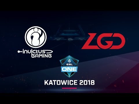Dota 2 - iG vs LGD - Game 3 - Quarter Finals - ESL One Katowice 2018 CN Qualifiers