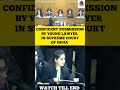 Confident Submission By Young Lawyer In Supreme Court Of India Judge Supremecourt Status Lawyer