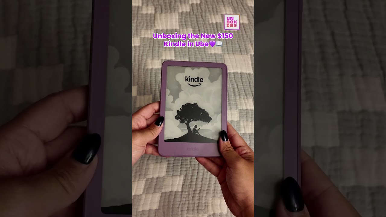 Unboxing: $150 Amazon Kindle (2026) in Ube