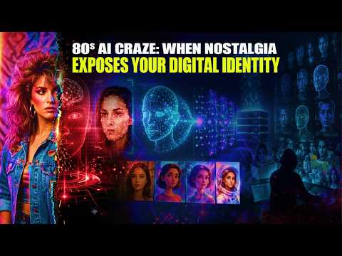 80s AI Craze: When Nostalgia Exposes Your Digital Identity