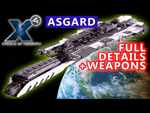ASGARD Terran Battleship - X4: Cradle of Humanity - Captain Collins