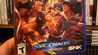 Svc chaos snk vs capcom ps4 gameplay #limitedrun #ps4 #capcom #streetfighter #snkplaymore