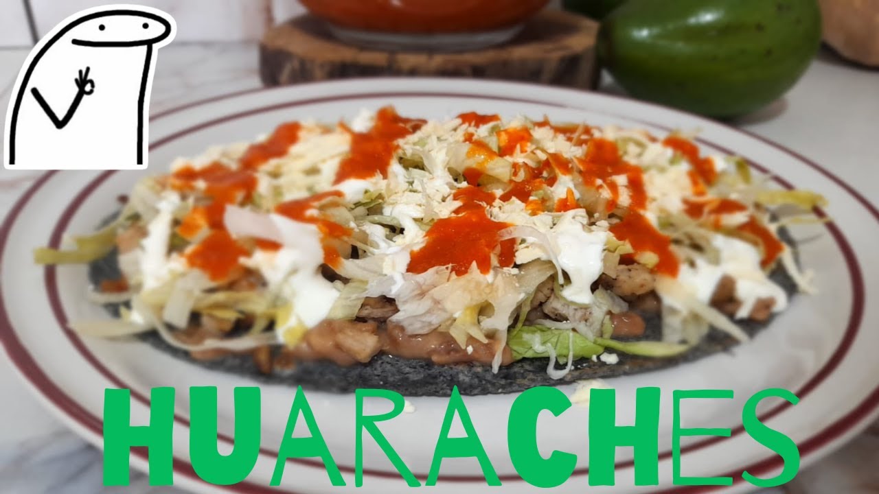 Como preparar los mejores HUARACHES de carne asada // Antojito Mexicano