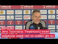 Jens Toornstra na Luzern - Feyenoord (0-3): 'Mooi dat het er nu uit komt'