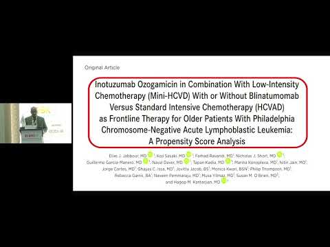 ALL:How does the future look like w/ Incorporation of upfront Novel therapies | Saleem Eldadah