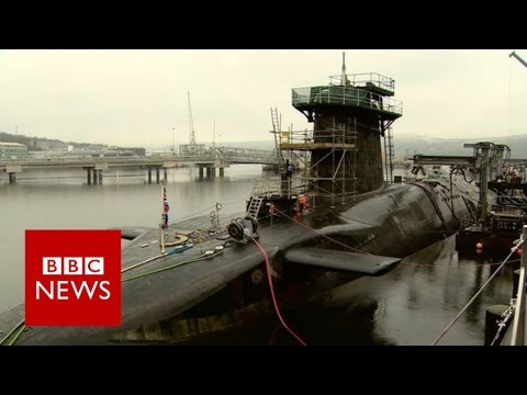 What's it like on board a nuclear submarine? BBC News