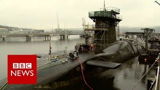 What's it like on board a nuclear submarine? BBC News