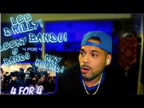 Drilly x Bando Ptz x Kay Hound x Leeky G Bando - 4 For 4 [REACTION] Bando x Lee Drilly Talking spicE