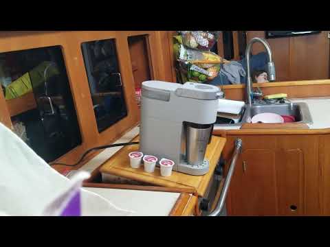 Rhi rhi hard at work... Crossing the Pacific