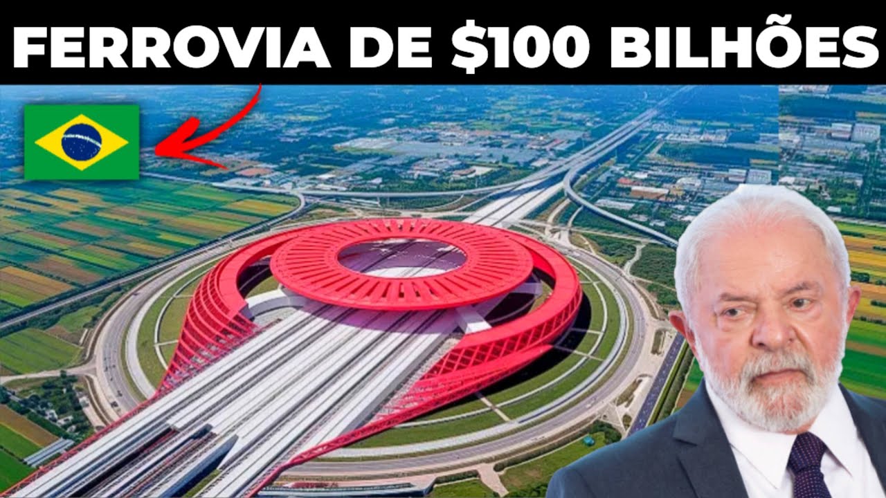 A Mega Ferrovia que vai Transformar o Brasil no País Mais Rico do Mundo