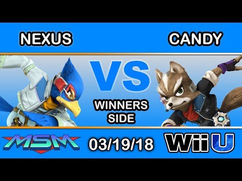 MSM 138 - Nexus (Falco) Vs. Candy (Fox) Winners Side - Smash 4