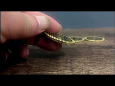 Super Chinese Coin Set (Qianlong, Morgan Size) by Oliver Magic