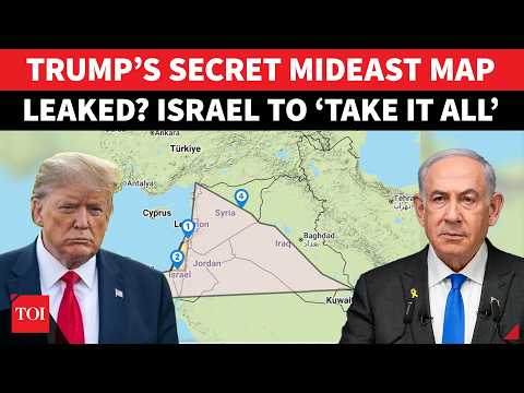 US Envoy ‘LEAKS’ Trump’s SECRET MAP After Iran War; ‘Israel Must Take Over All Of Middle East’