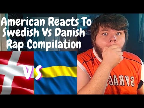 American Reacts To Danish Rap Vs Swedish Rap Compilation