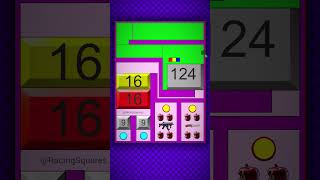 Square Race🟥🟦🟩🟨 #squarerace  #squareracegame #satisfying