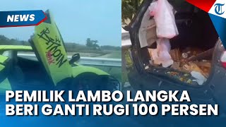 The Real Sultan! Sosok Pemilik Lamborghini Langka Tabrak Mobil, Langsung Ganti Rugi 100 Persen