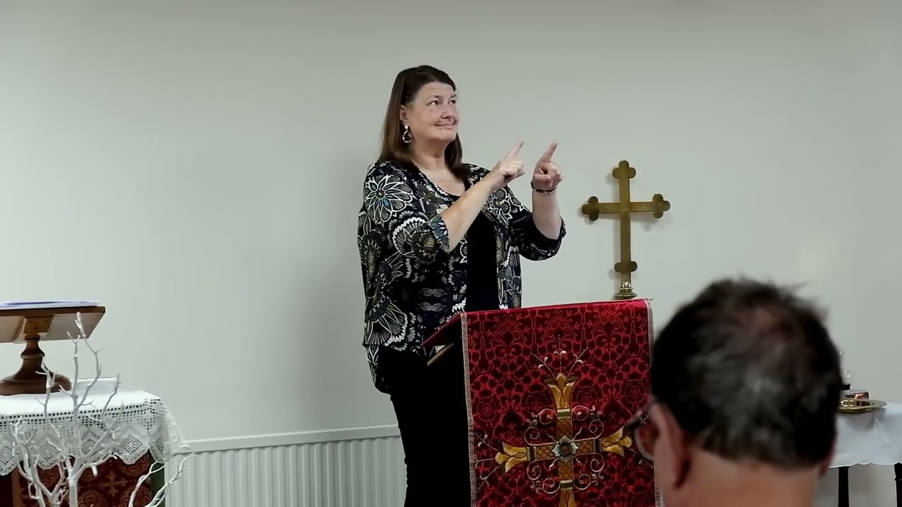 A Service for the feast of St Matthew, from Reading Deaf Centre.