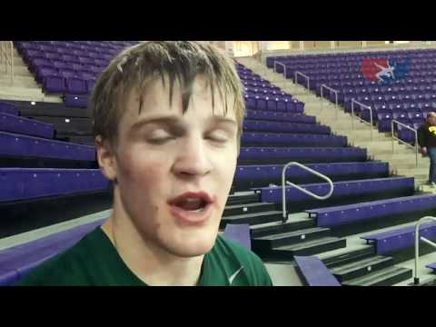 WWC 157-pound champion Steven Monk of North Dakota State