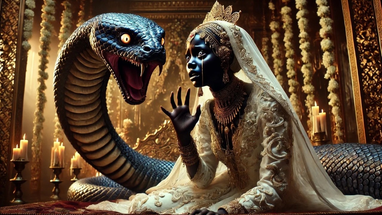 Une Hafiza du Coran découvre, la nuit de son mariage, que son mari est un serpent. histoireafricaine
