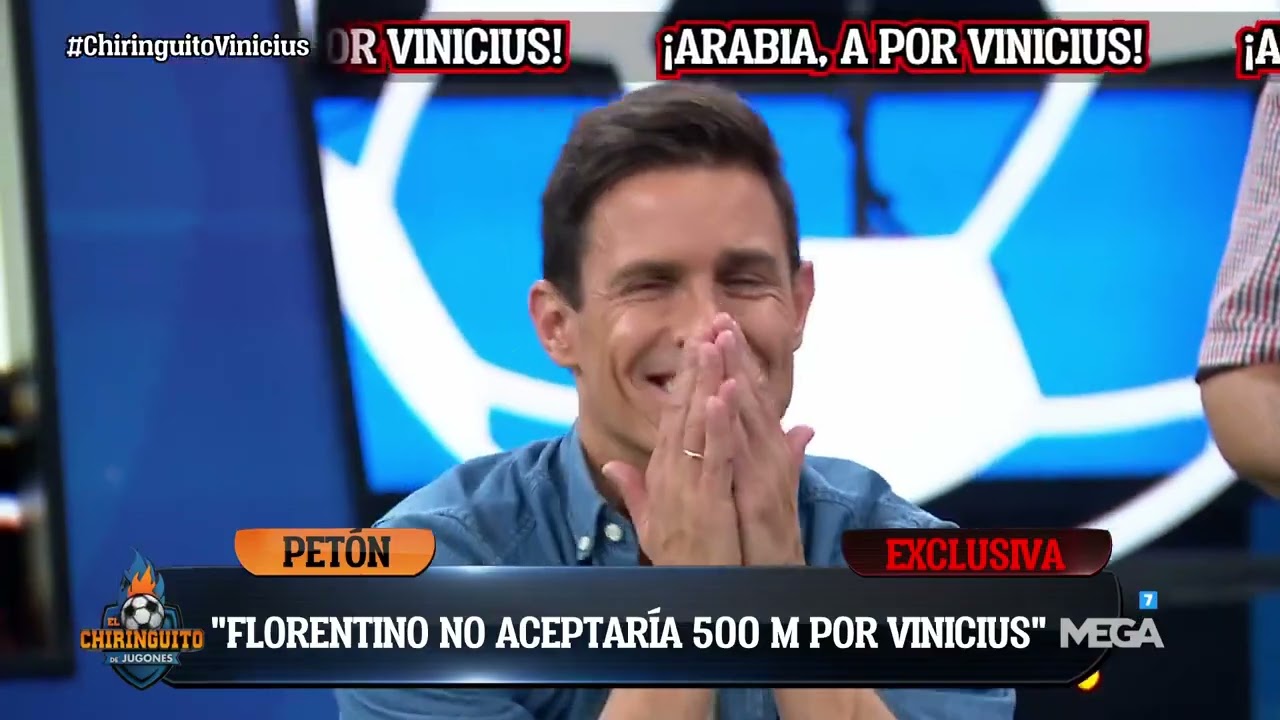 😯 'BOMBAZO' de PETÓN: "Si se fuese Vinícius... NICO WILLIAMS sería su sustituto en el REAL MADRID".