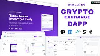 Build & Deploy a Crypto DeFi Exchange from Scratch (Solidity + Nextjs) | Full DEX-Exchange DApp 2026