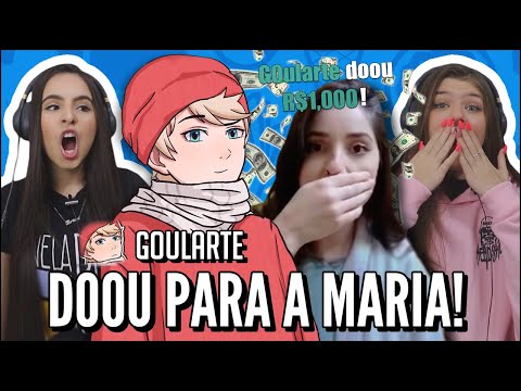 JOVENS REAGEM A DOANDO PARA STREAMERS MAS ELES ESCOLHEM O VALOR - GOULARTE