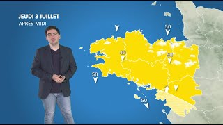 Illustration de l'actualité La météo de votre jeudi 3 juillet 2025