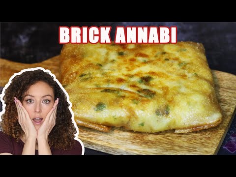 Brick or bourek annabi with runny egg | Quick and easy recipe