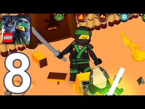 THE LEGO NINJAGO MOVIE - Gameplay Walkthrough Part 8 - Lloyd (iOS, Android)